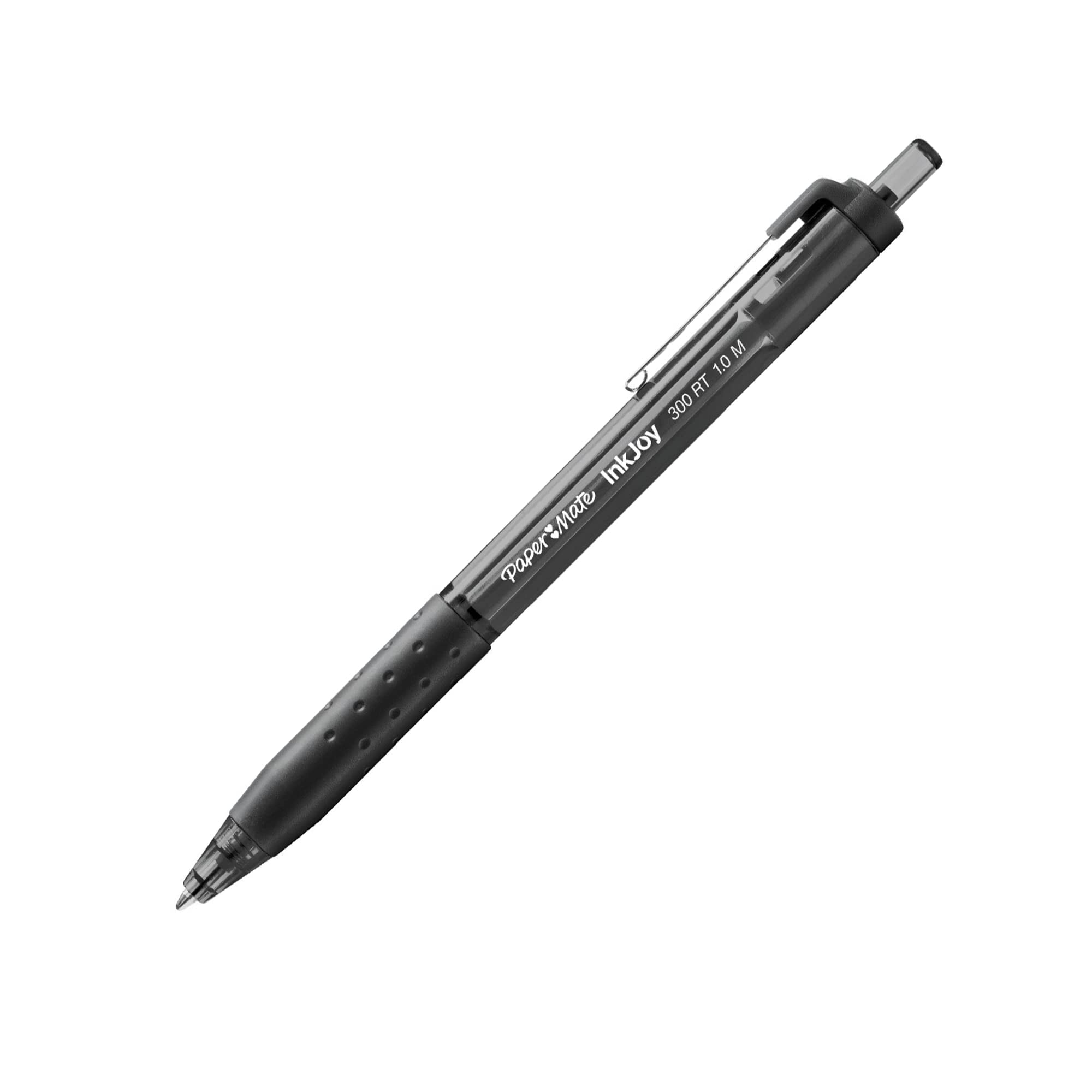Paper Mate InkJoy 300RT Retractable Ballpoint Pens, Medium Point, Black, Box of 12 - Image 3