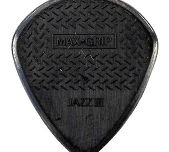 JIM DUNLOP 471R3S Max-Grip Jazz III, Black “Stiffo”, 24/Bag