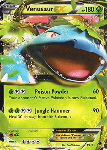 Pokemon - Venusaur-EX (1/146) - XY - Holo