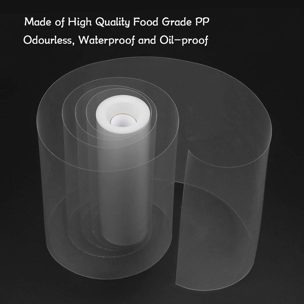 6 Inch Cake Collars, BYKITCHEN Acetate Sheets for Cake, Transparent Collar Acetate Roll, C - Image 3