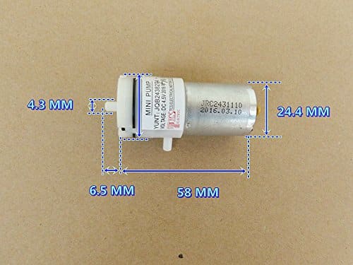 BAENRCY Air Pump 5V-6VDC Miniature Vacuum Pump Mini Air Pump 100KPa 370 Motor air pump - Image 4