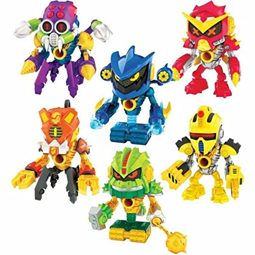 Treasure X Robots Gold - 6 Robots to Discover. Remove The Rust, Build Your Bot. 15 Levels