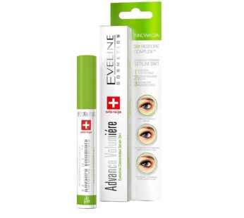 Eveline Eyelash Growth Activator Concentrated Serum 3 In 1 Advance Volumiere