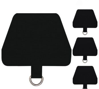 COCASES 4 Pack Phone Tether Tab, Phone Strap Replacement Part for Cell Phone, Safety Lanya
