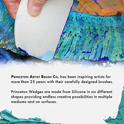 Princeton Catalyst Tools, Art Supplies for Texturizing and Moving Paint, Wedge- Grey - Image 6