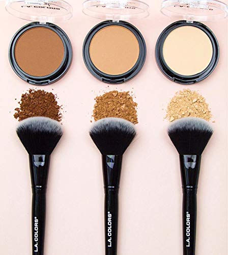 L.A. COLORS Mineral Pressed Powder, Soft Honey, CMP374 - Image 4
