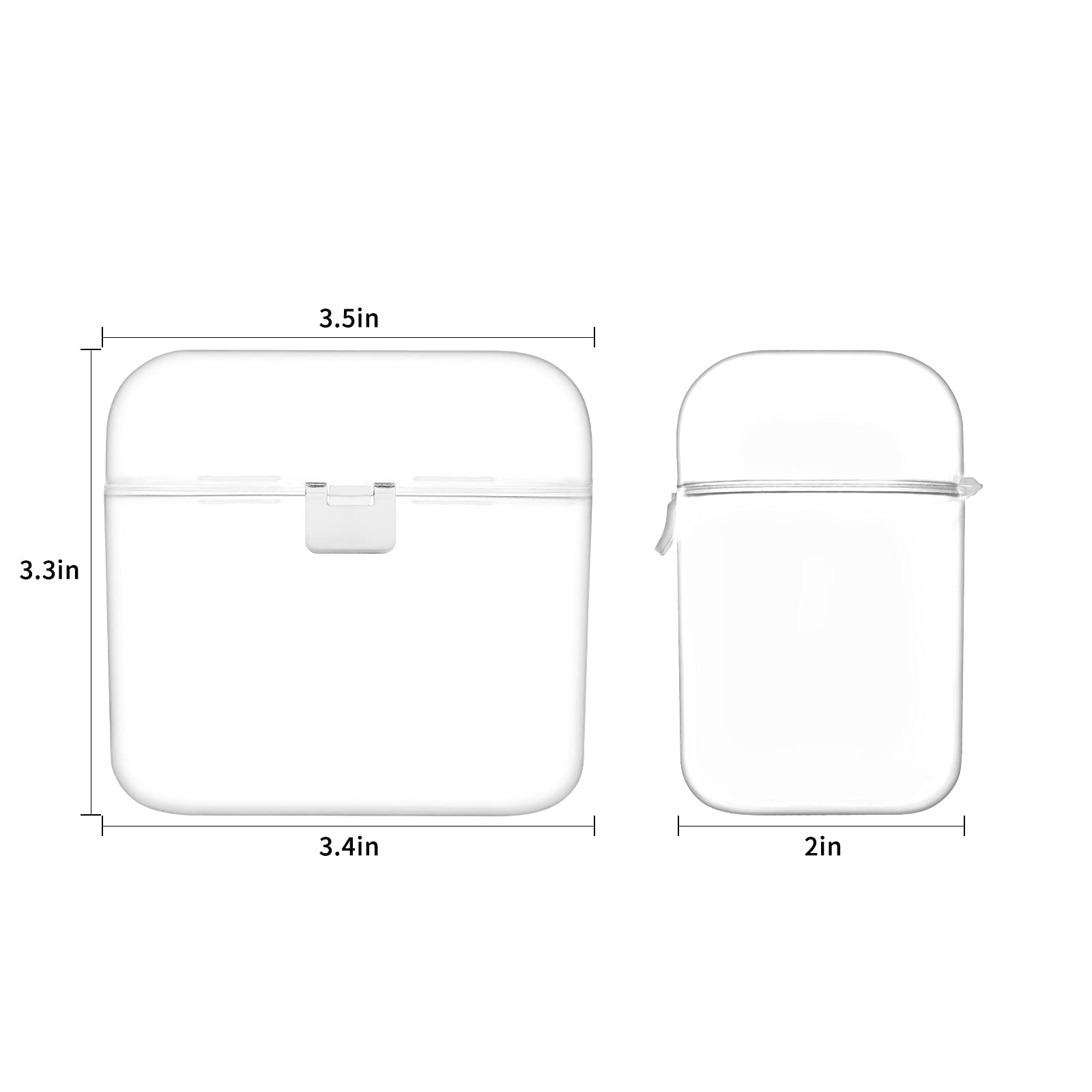 Accmor Pacifier Container Can Storage 2 Pacifiers, Baby Pacifier Holder Case for Travel, B - Image 8
