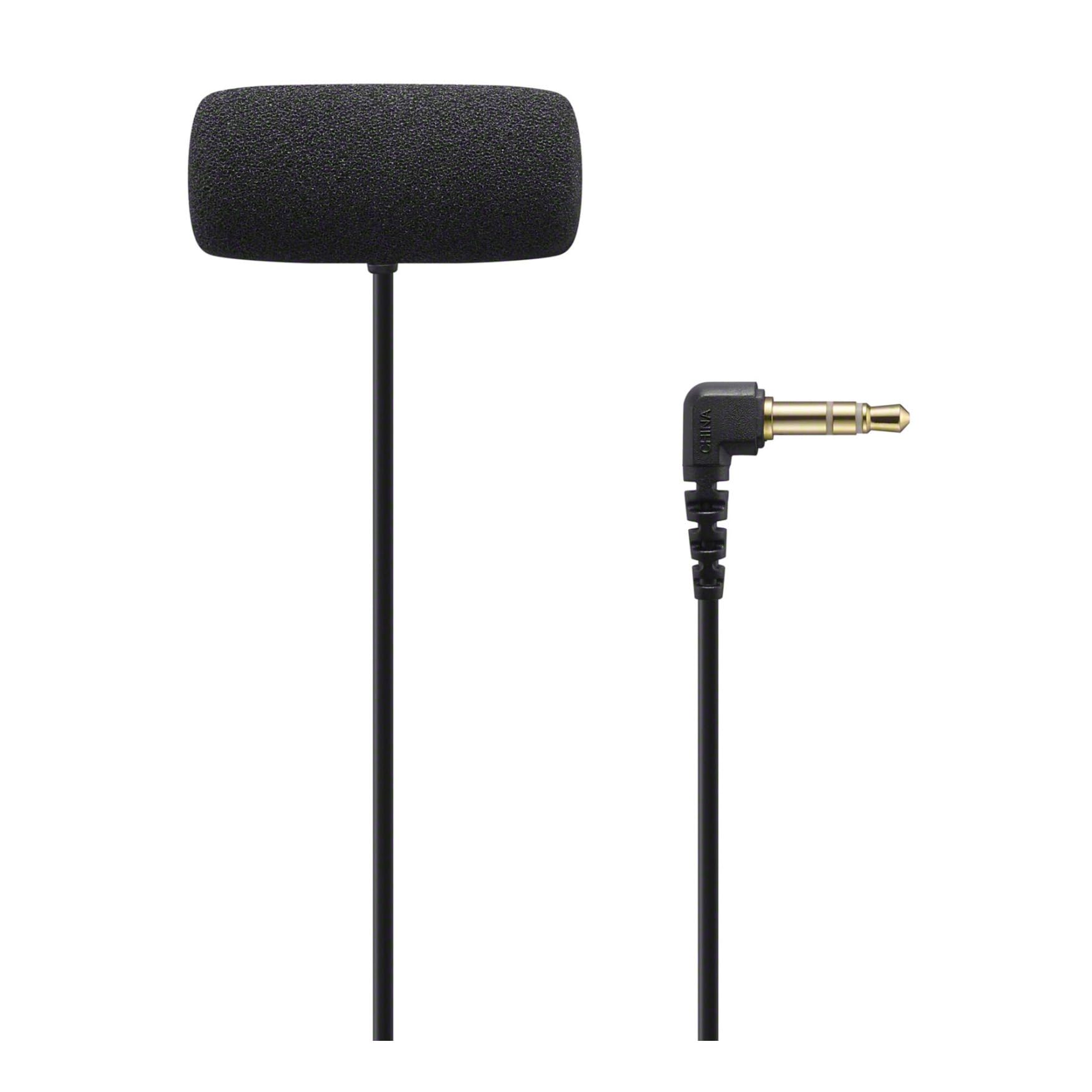 Sony Compact Stereo Lavalier Microphone ECMLV1,Black, Small - Image 2