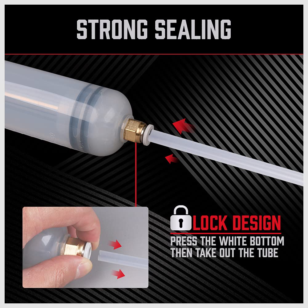 SEDY Fluid Extractor - 200cc Multi-Purpose Syringe, Oil Suction Pump, Manual Extraction an - Image 4