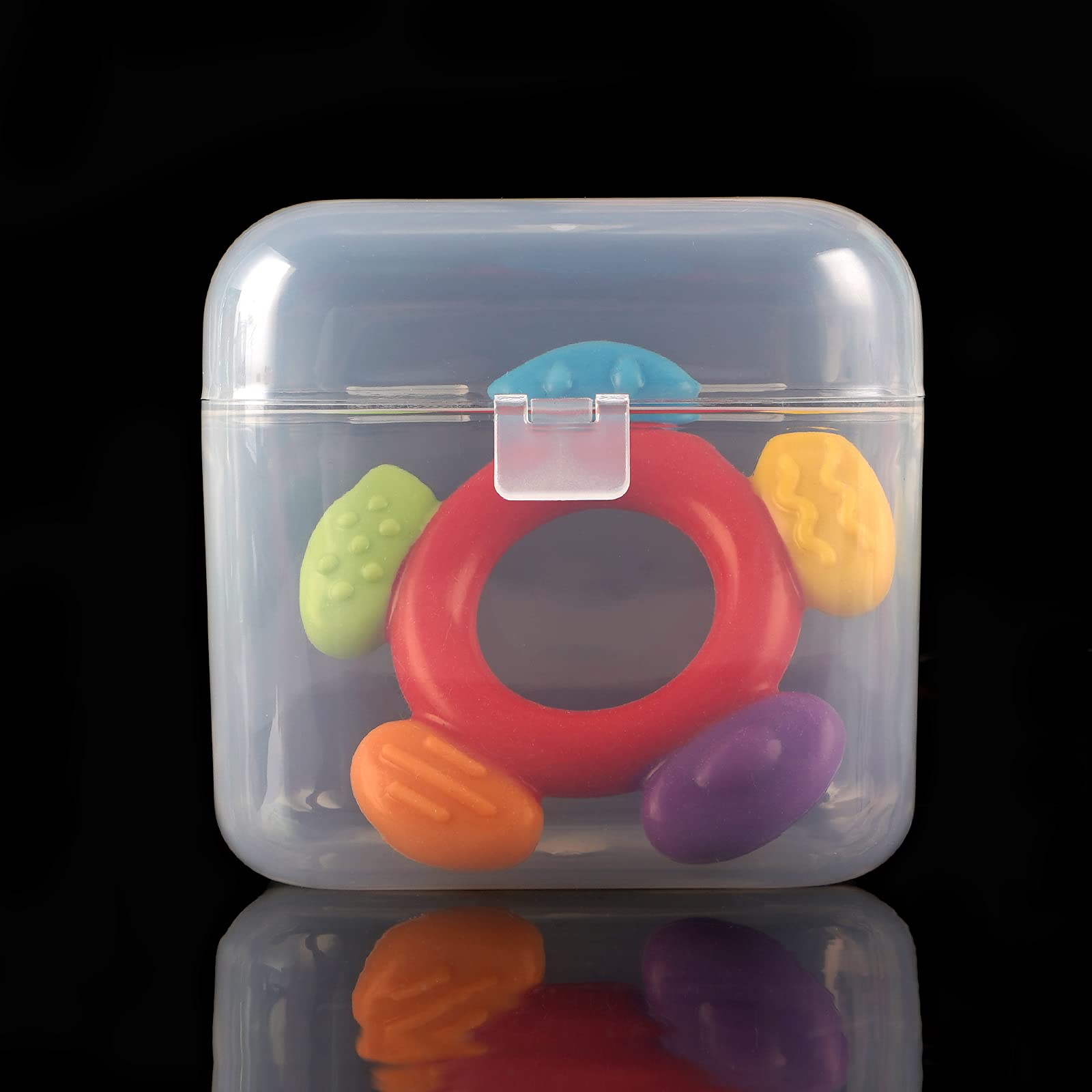 Accmor Pacifier Container Can Storage 2 Pacifiers, Baby Pacifier Holder Case for Travel, B - Image 5