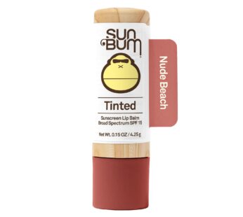 Sun Bum Tinted Lip Balm Nude Beach | SPF 15 | UVA / UVB Broad Spectrum Protection | Sensit