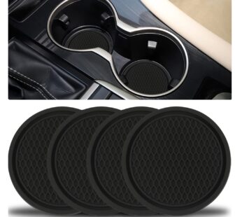 SINGARO Car Cup Coaster, 4PCS Universal Non-Slip Cup Holders Embedded in Ornaments Coaster