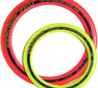 Aerobie Pro Ring (13″) & Sprint Ring (10″) Set, Random Assorted Colors