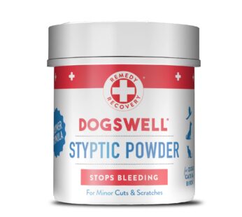 DOGSWELL Remedy Recovery Styptic Blood Stopper Powder for Dogs & Cats 1.5 oz. Container
