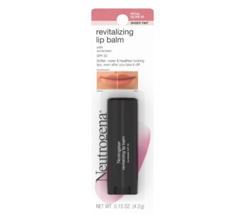Neutrogena Revitalizing and Moisturizing Tinted Lip Balm with Sun Protective Broad Spectru