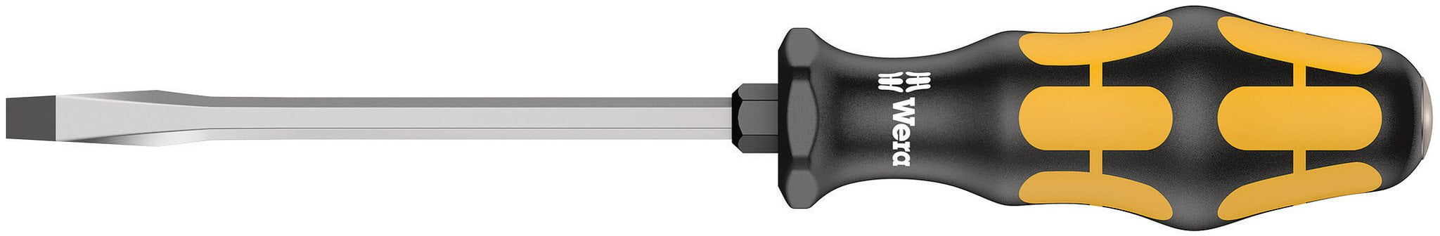 Wera 05018264001 Kraftform Plus 932 A Slotted Screwdriver, 5.5mm Head, 4" Blade Length