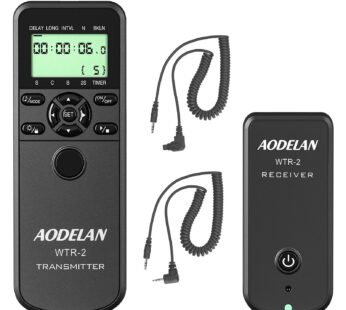 AODELAN Camera Wireless Shutter Release Timer Remote Control for Canon EOS R, RP, Rebel SL