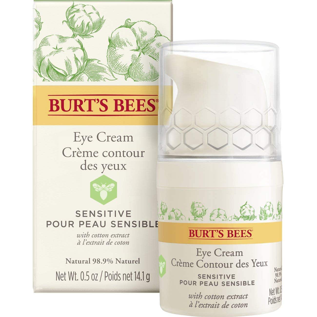 Burt's Bees Eye Cream for Sensitive Skin, 0.5 Ounces - Image 2