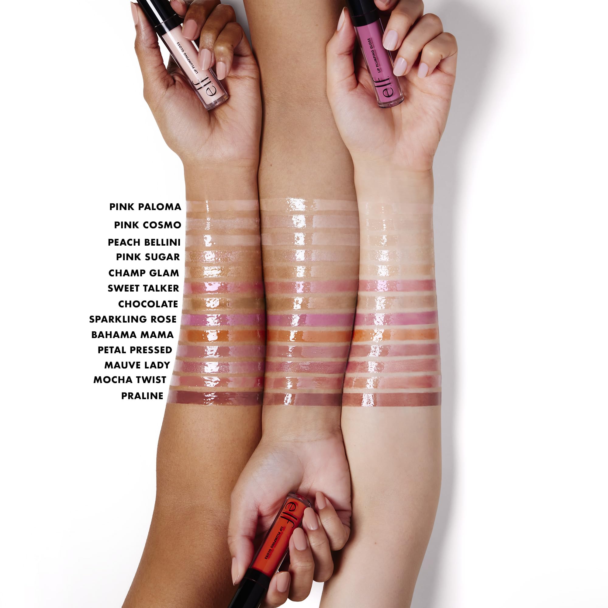 e.l.f. Lip Plumping Gloss, Mocha Twist, 0.09 Oz - Image 3