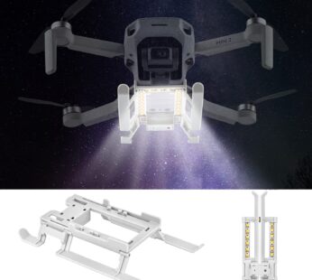 Mavic Mini 2 Light Landing Gear, Folding Landing Gear with LED Light Compatible for DJI Ma