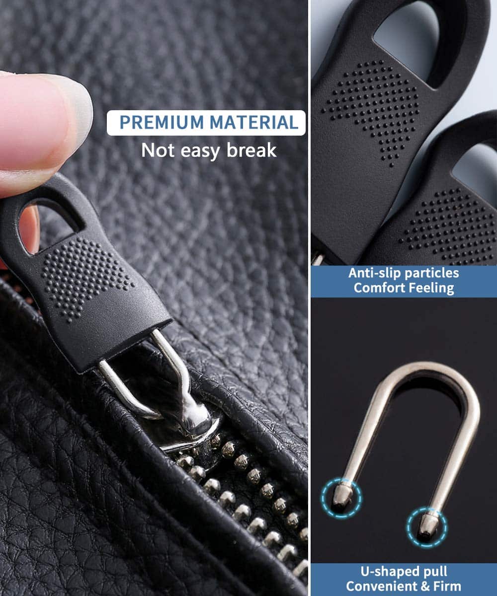 Zipper Pull, Universal Zipper Pull Replacement Kit, Removable Zipper Pulls Tab Replacement - Image 3