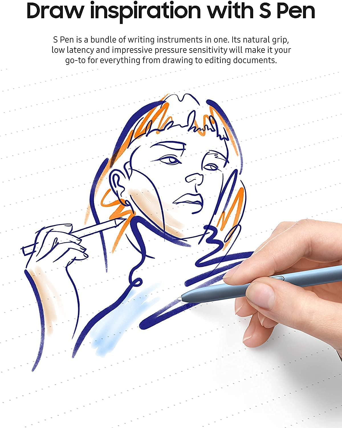 A-creator Galaxy Tab S6 Lite Stylus Pen Replacement for Samsung Galaxy Tab S6 Lite (EJ-PP6 - Image 6