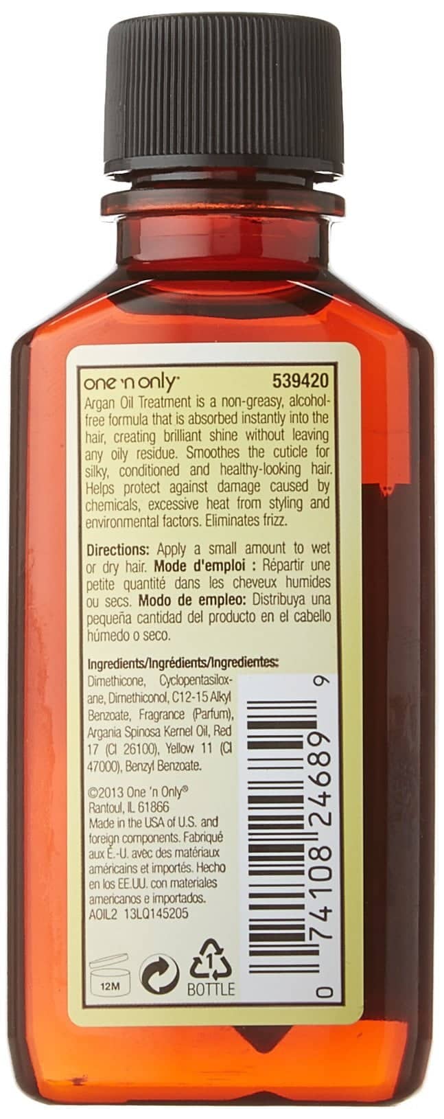 One 'n Only Argan Oil Treatment, 2 Fl Oz (Pack of 1) - Image 2