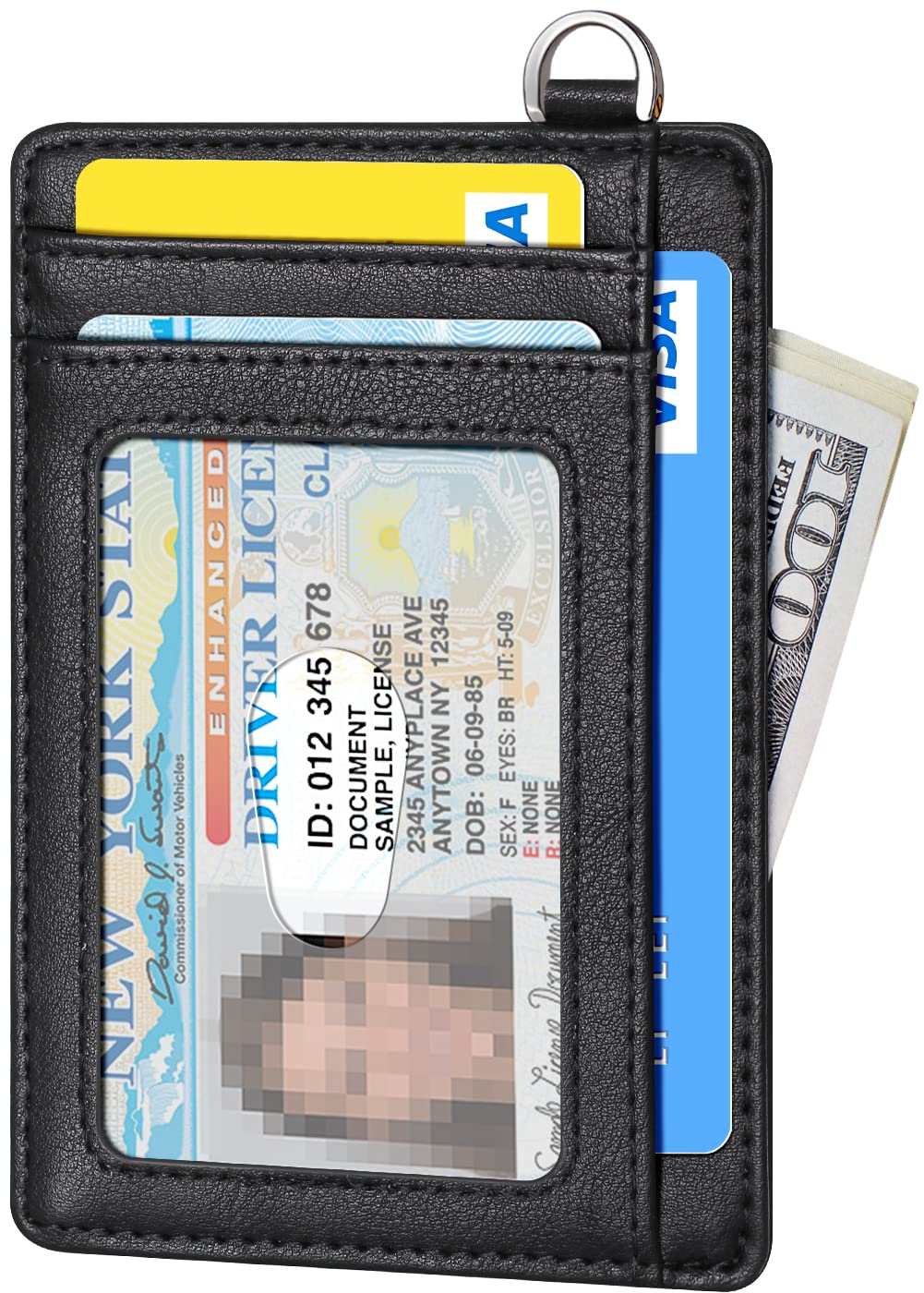 FurArt Slim Minimalist Wallet, Front Pocket Wallets, RFID Blocking, Credit Card Holder for - Image 2