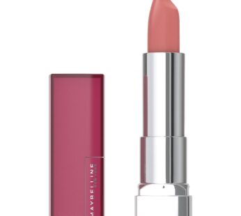 Maybelline Color Sensational Lipstick, Lip Makeup, Matte Finish, Hydrating Lipstick, Nude,