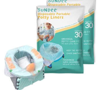 Potty Chair Liners, Portable Disposable Potty Liner Bags for Universal Potty Training Toil