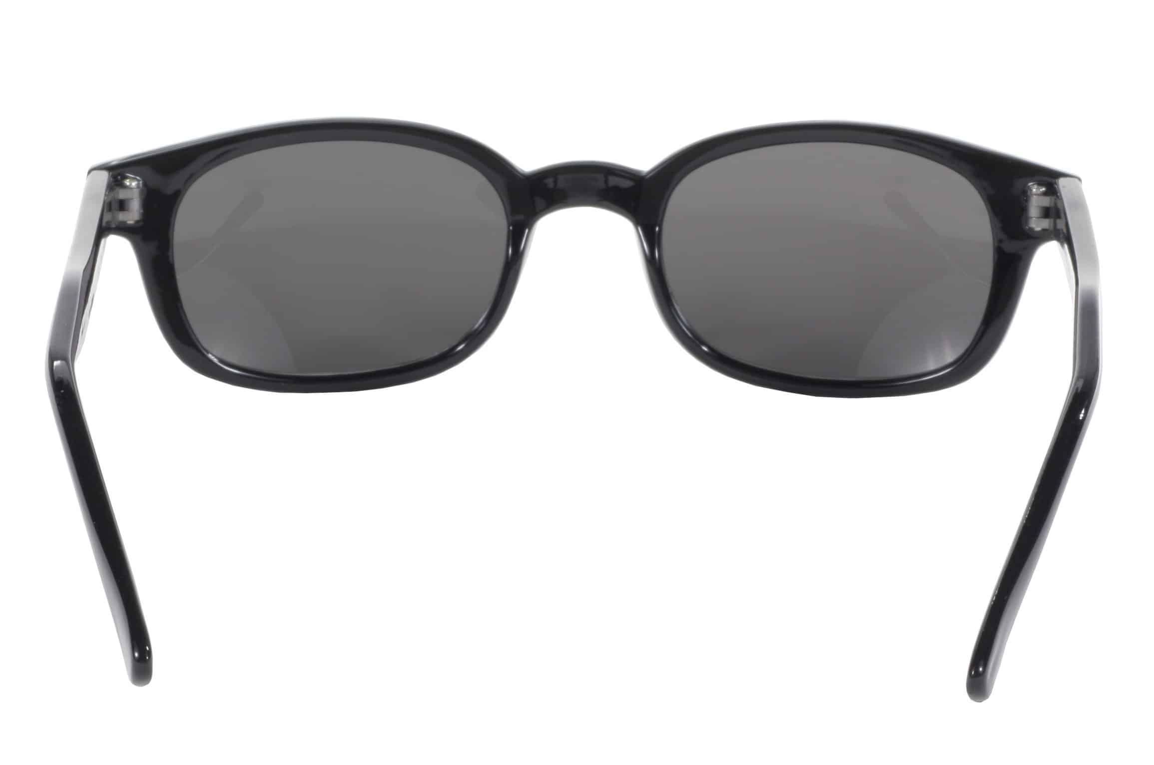 Pacific Coast Original KD's Biker Sunglasses (Black Frame/Smoke Lens) - Image 7