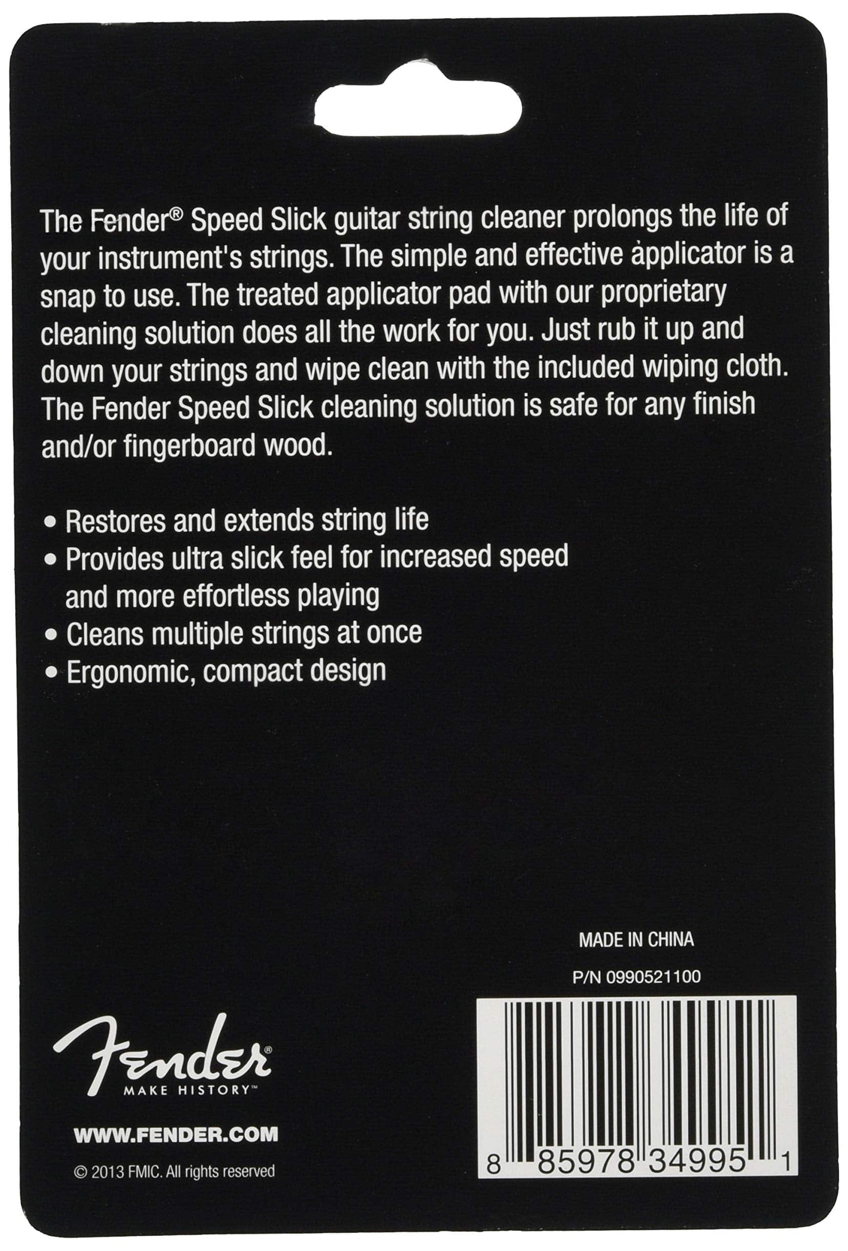 Fender Speed Slick Guitar String Cleaner - Image 2