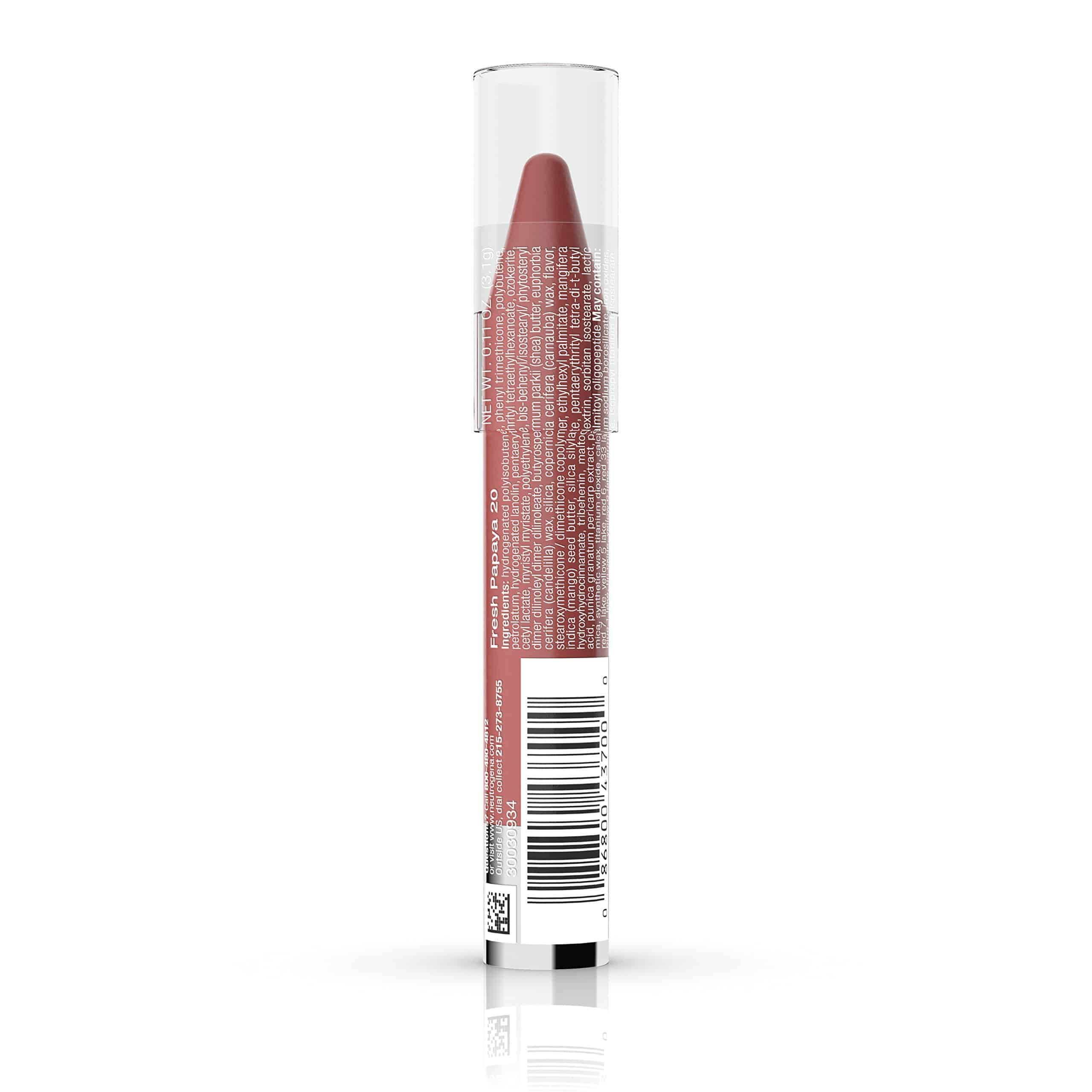 Neutrogena Moisturesmooth Color Stick, 20 Fresh Papaya, 011 Oz. - Image 3
