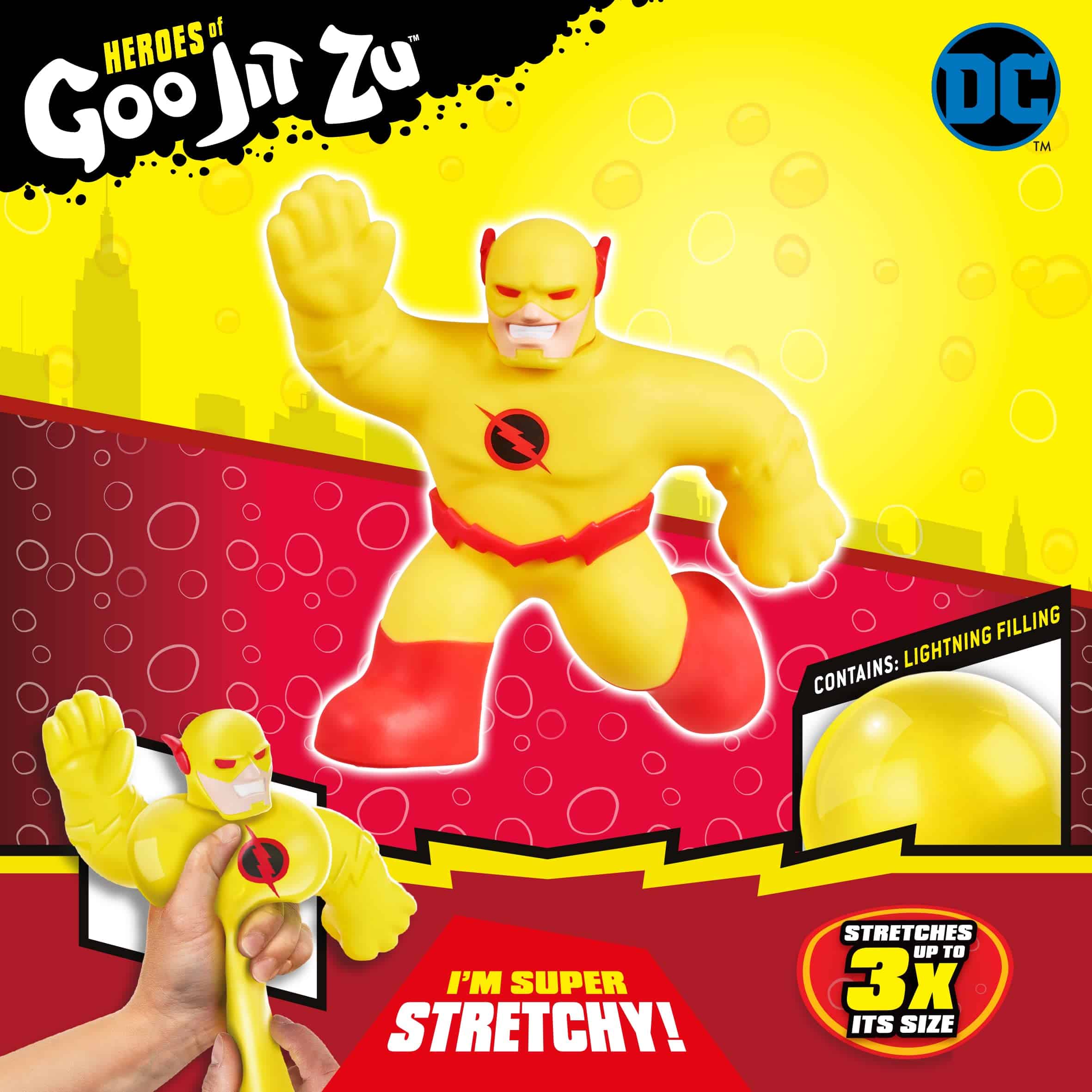 Heroes of Goo Jit Zu DC S3 Hero PK Reverse-Flash, Multicolor (41289) - Image 2