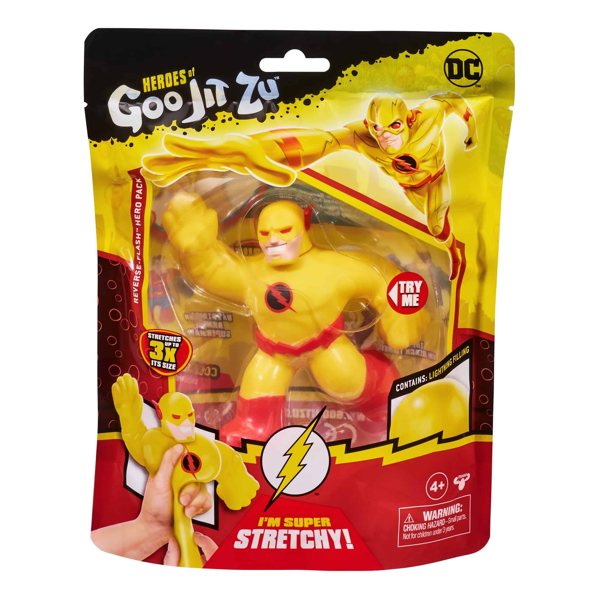 Heroes of Goo Jit Zu DC S3 Hero PK Reverse-Flash, Multicolor (41289) - Image 4