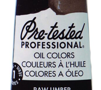 Grumbacher Pre-Tested Oil Paint, 37ml/1.25 Ounce, Raw Umber (P172G)