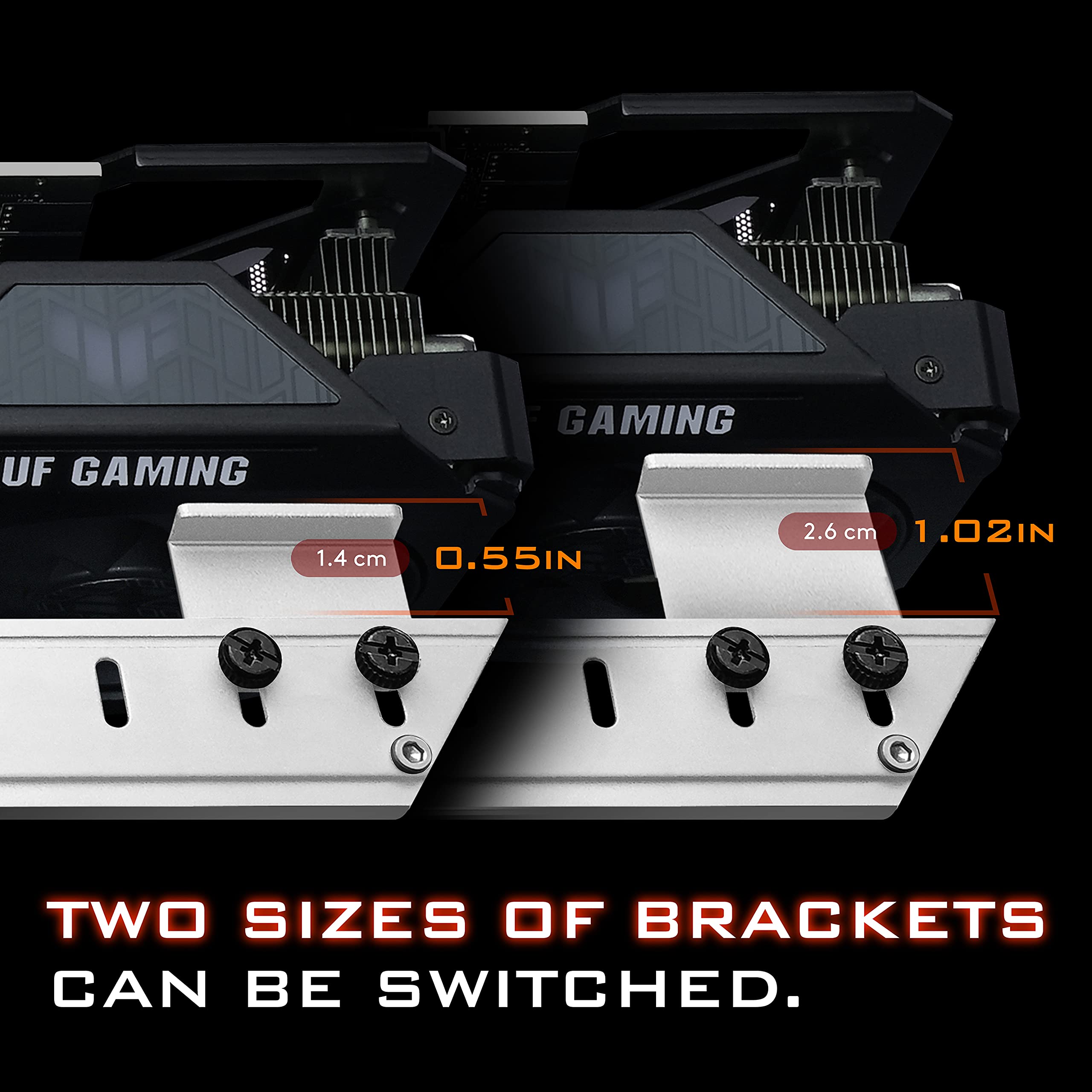 EZDIY-FAB GPU Holder Brace Graphics Card GPU Support Video Card Holder Bracket, Video Card - Image 4