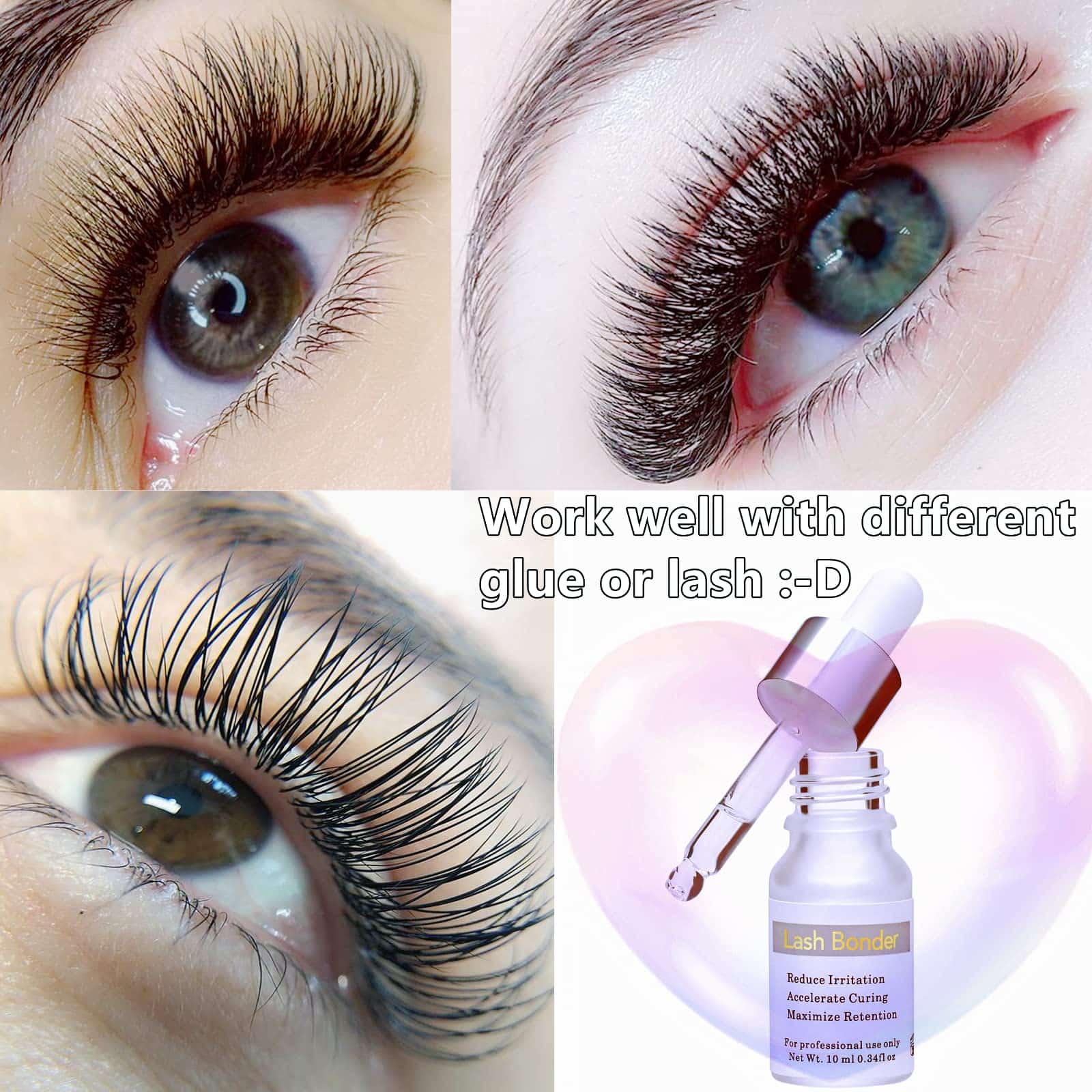 Eyelash Extension Primer Super Glue Bonder Instant Cure & Maximize Lash Adhesive Retention - Image 3