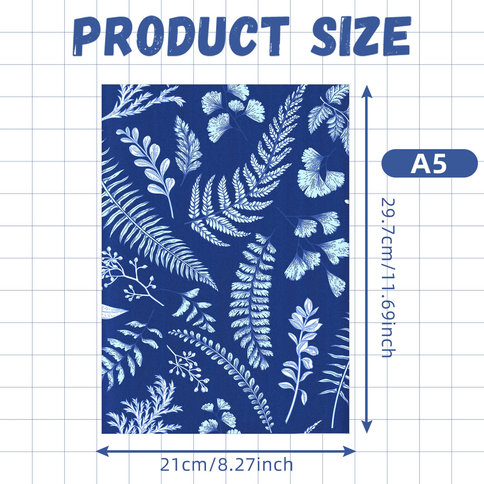 32 Sheets Sun Print Paper Cyanotype Paper A4 A5 Solar Drawing Paper Sensitivity Nature Pri - Image 2