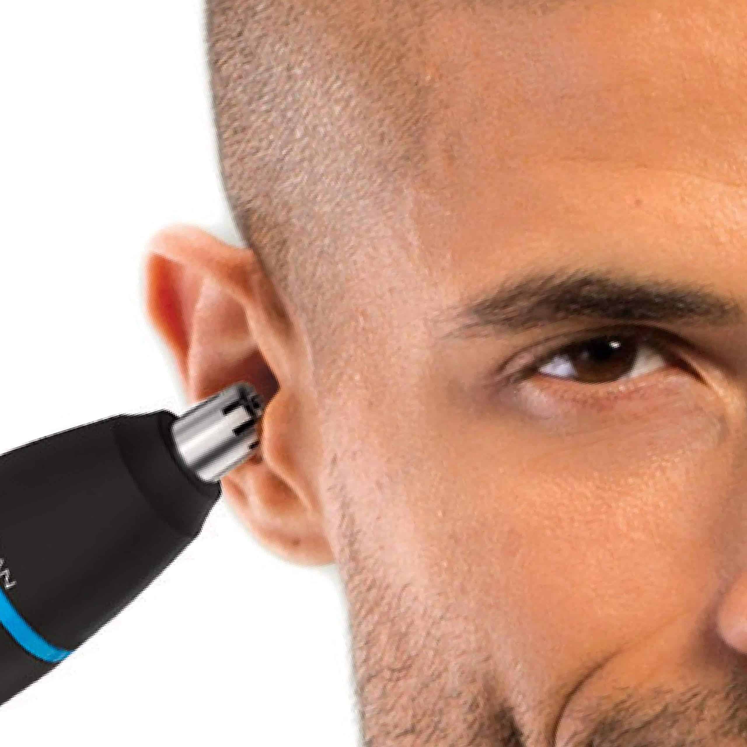 Remington Nose, Ear & Detail Trimmer with CleanBoost Technology, Blue - Image 2