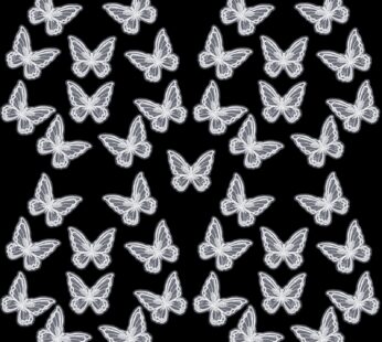 CHENGU 40 Pcs Butterfly Lace Trim Double Layers Organza Butterfly Fabric Embroidery Butter