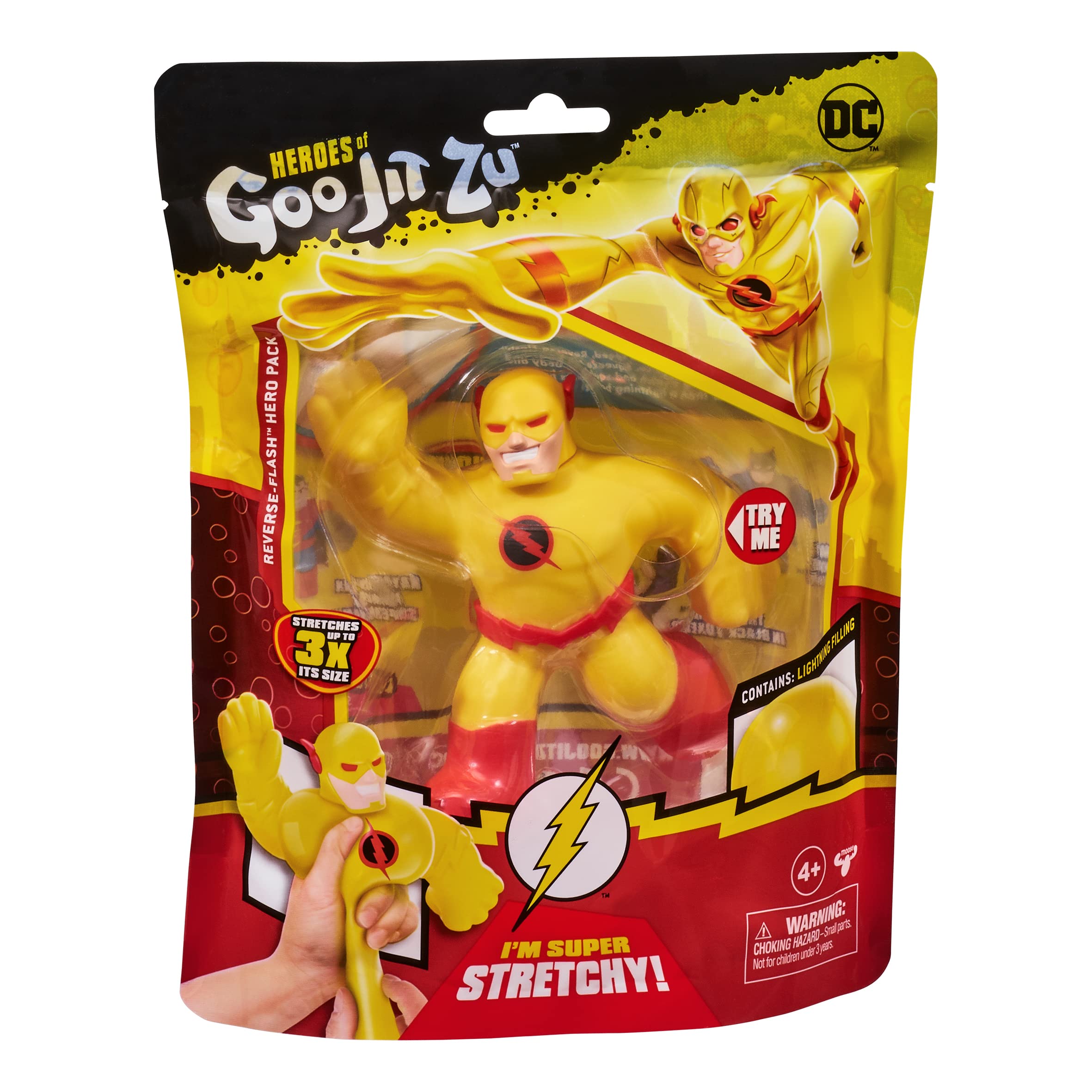 Heroes of Goo Jit Zu DC S3 Hero PK Reverse-Flash, Multicolor (41289) - Image 6
