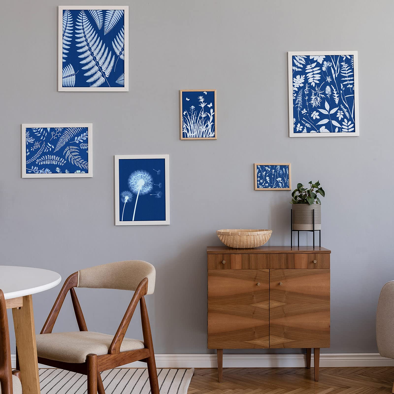 32 Sheets Sun Print Paper Cyanotype Paper A4 A5 Solar Drawing Paper Sensitivity Nature Pri - Image 6