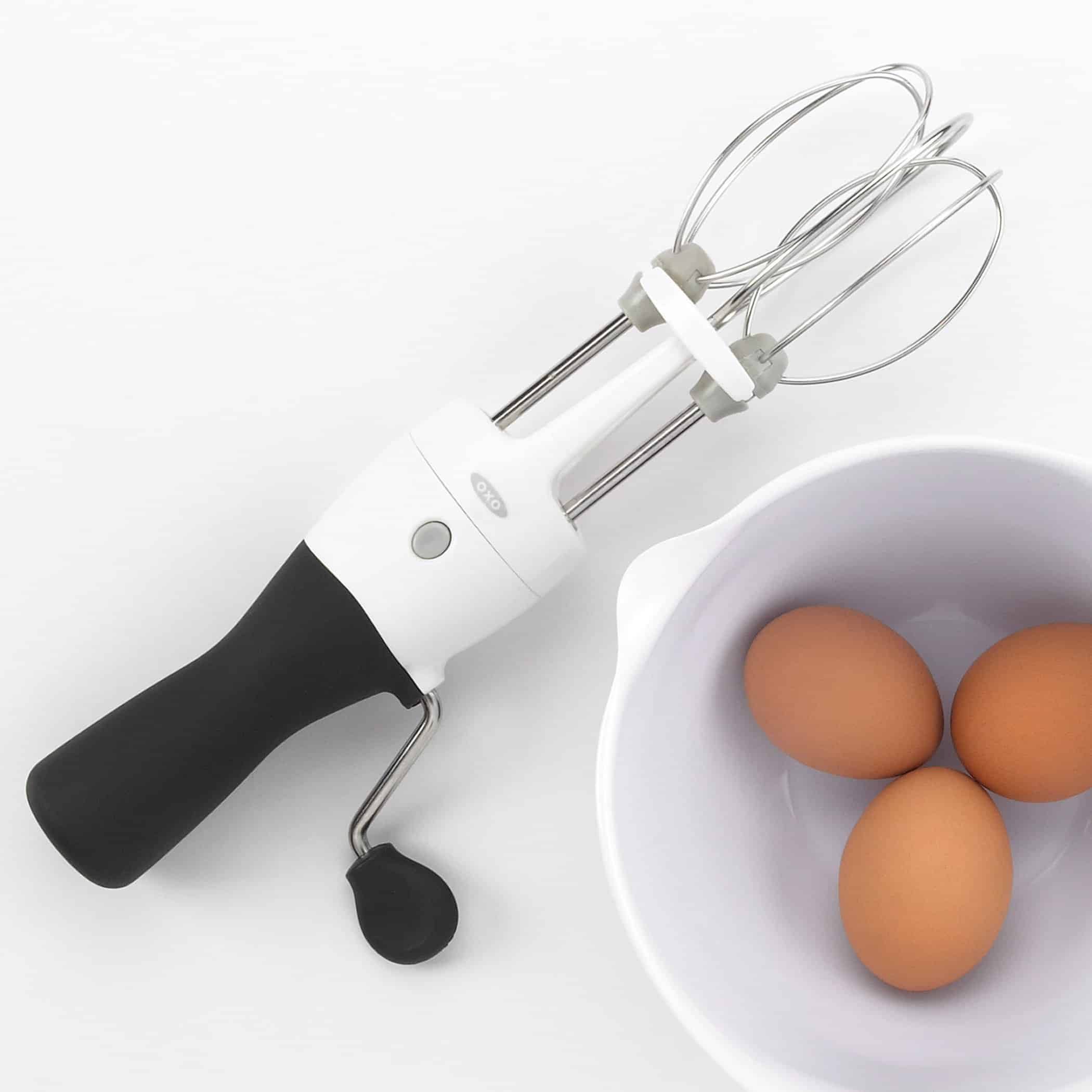 OXO Good Grips Egg Beater, White/Black - Image 9