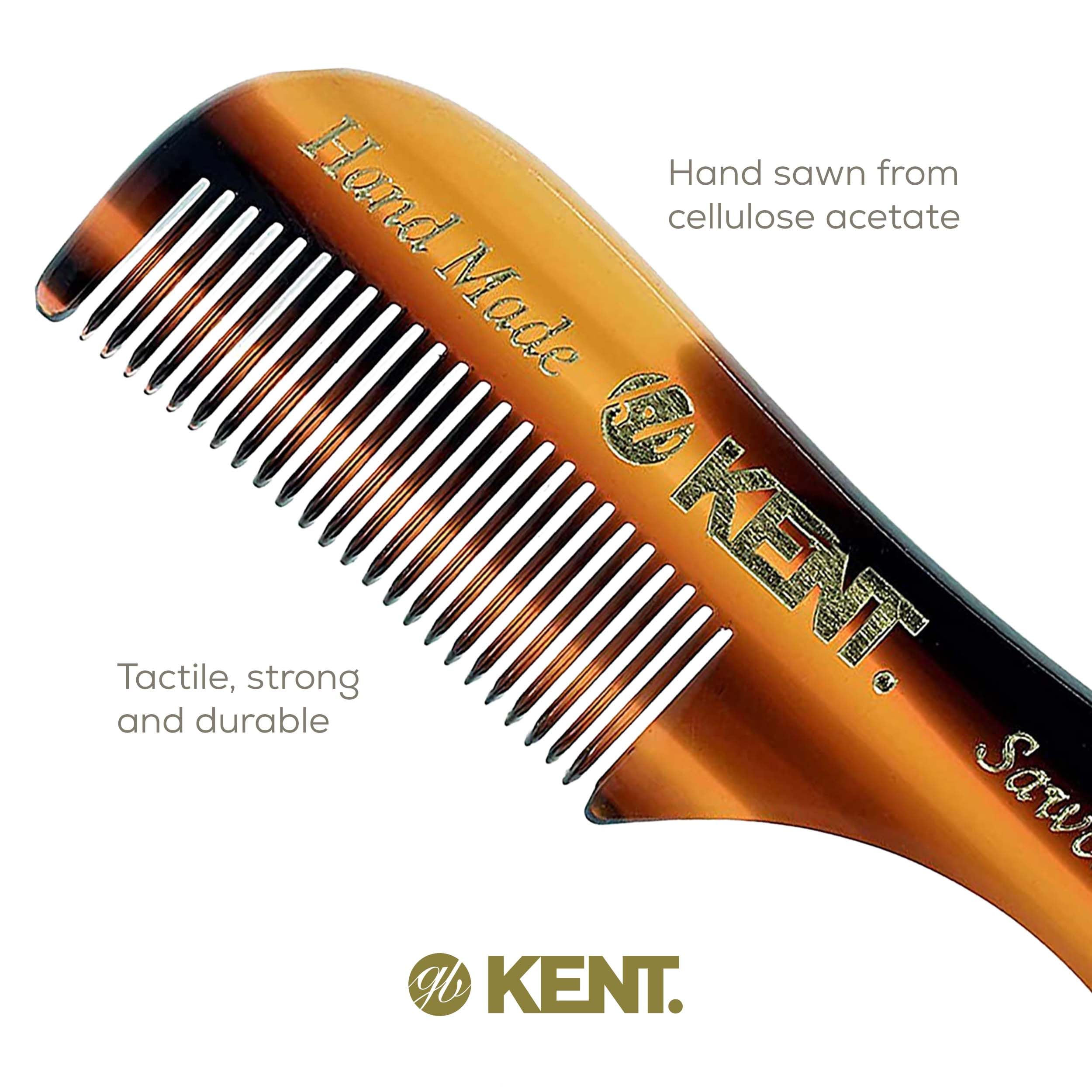 KENT 81T "Freddie" Handmade Beard Mustache Comb - Extra Small. Unbreakable Fine Toothed Be - Image 5