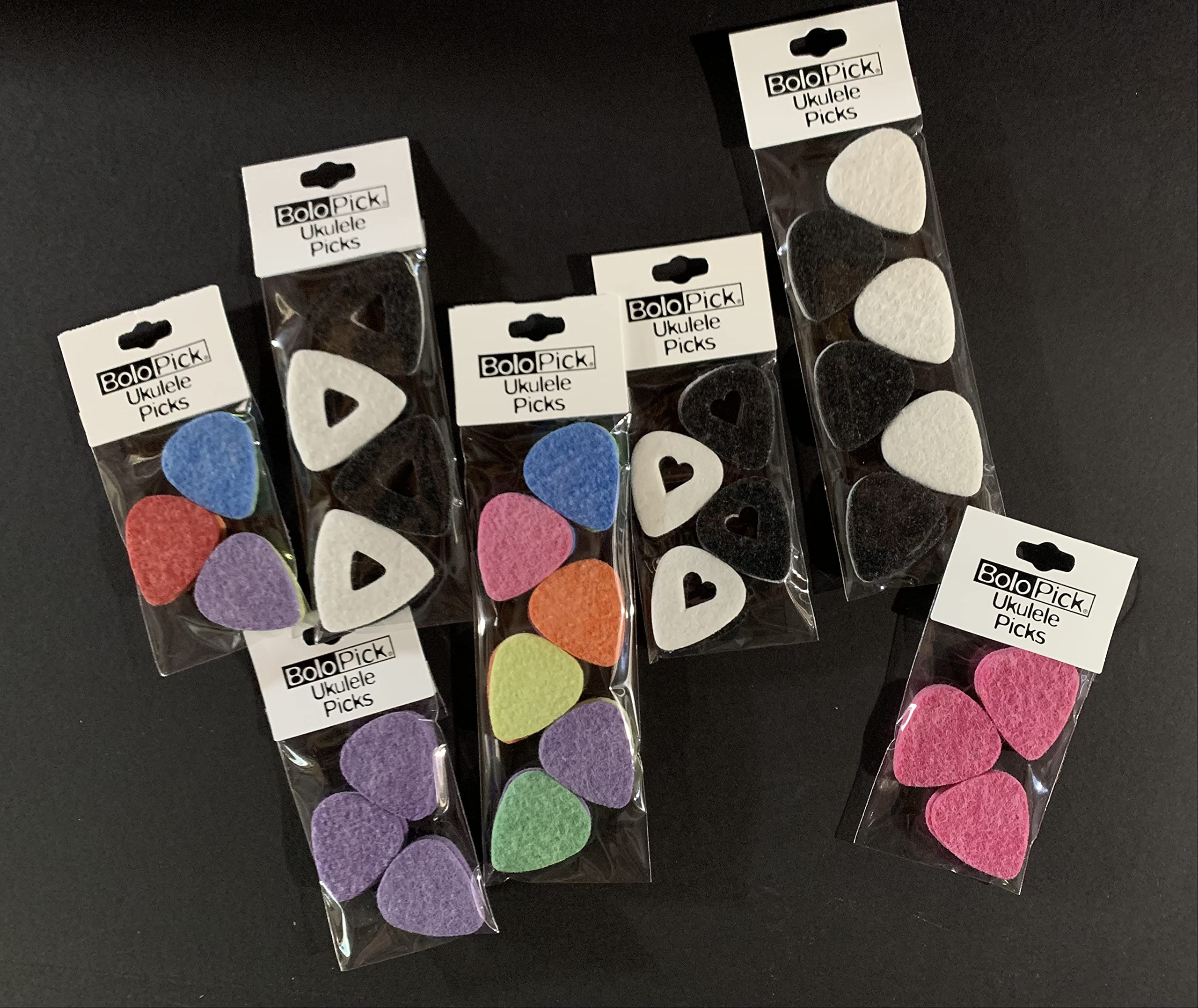 BoloPick Felt Picks for Ukulele 6 Pack (An Original Recipe) - Image 6