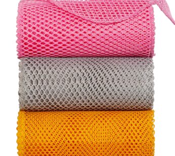 BAIKAFU 12Pcs Dish Wash Net,Innovative Mesh Cloth,Ultra Non-Scratch Dish Rags for Washing