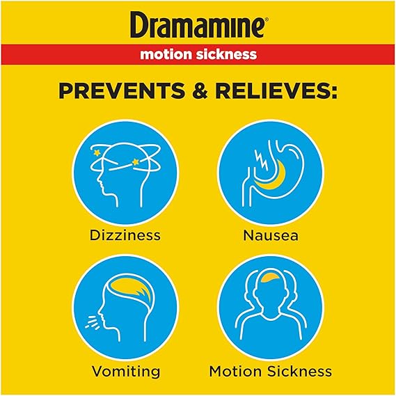 Dramamine Original, Motion Sickness Relief, 36 Count - Image 2