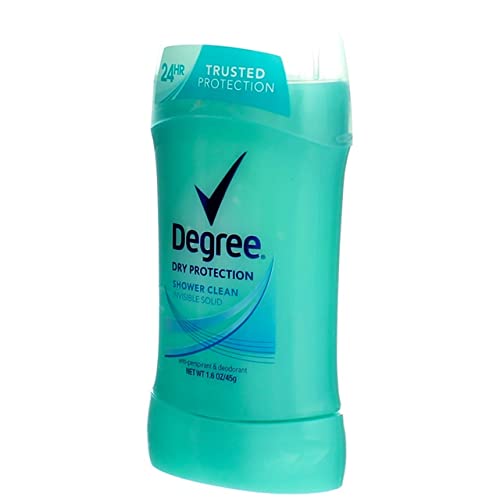 Degree Shower Clean Dry Protection Antiperspirant Deodorant Stick, 1.6 oz , blue - Image 5