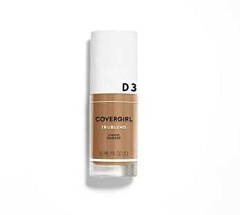 COVERGIRL truBlend Liquid Foundation Makeup Classic Tan D4, 1 oz (packaging may vary)